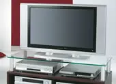 VCM Lowboard- und Wohnwand-Glasaufsatz Felino-Mini  (TV-Racks) 